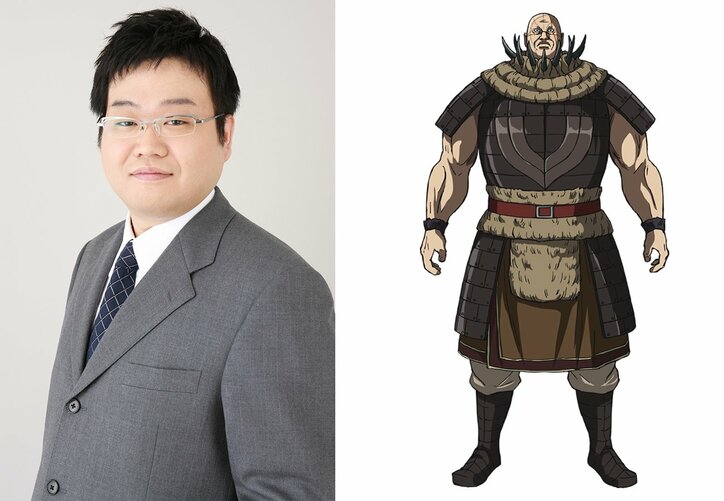 アニメ「キングダム」第5シリーズ、桓騎軍の那貴役は小西克幸、リン玉役は八代拓、ゼノウ役は蓮岳大【コメントあり】