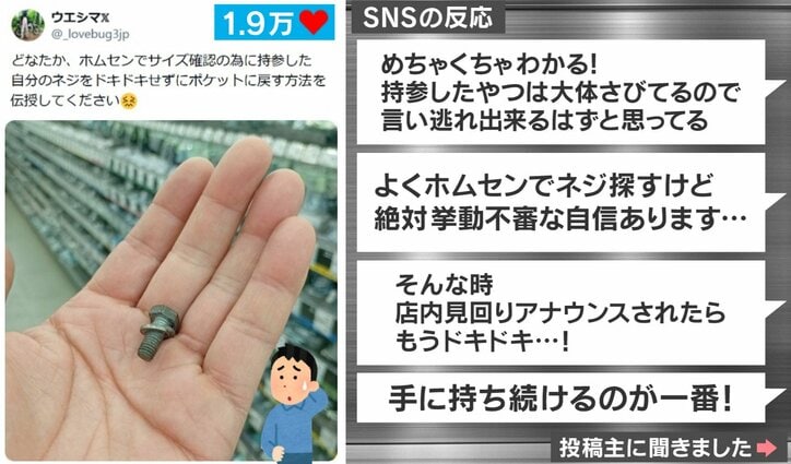 買い物中に感じがちな不安