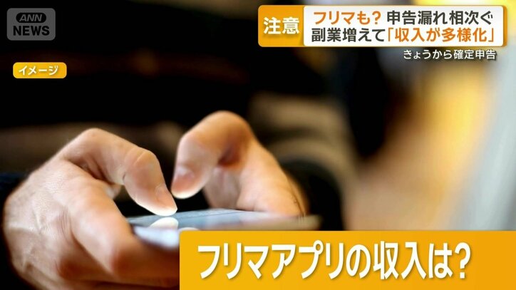 フリマアプリの収入は？