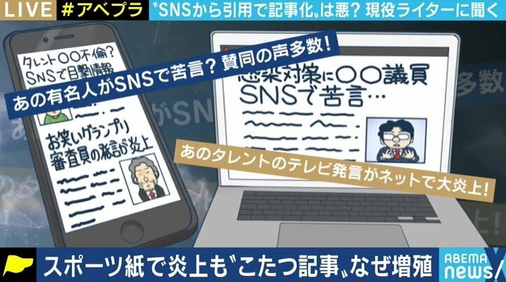 新聞社による配信も増加するネットの「こたつ記事」をめぐる論争 ライター、メディア、プラットフォームの責任は?