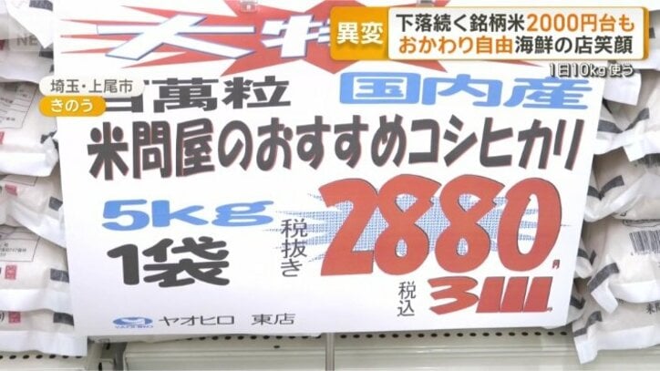 国内産のコシヒカリ