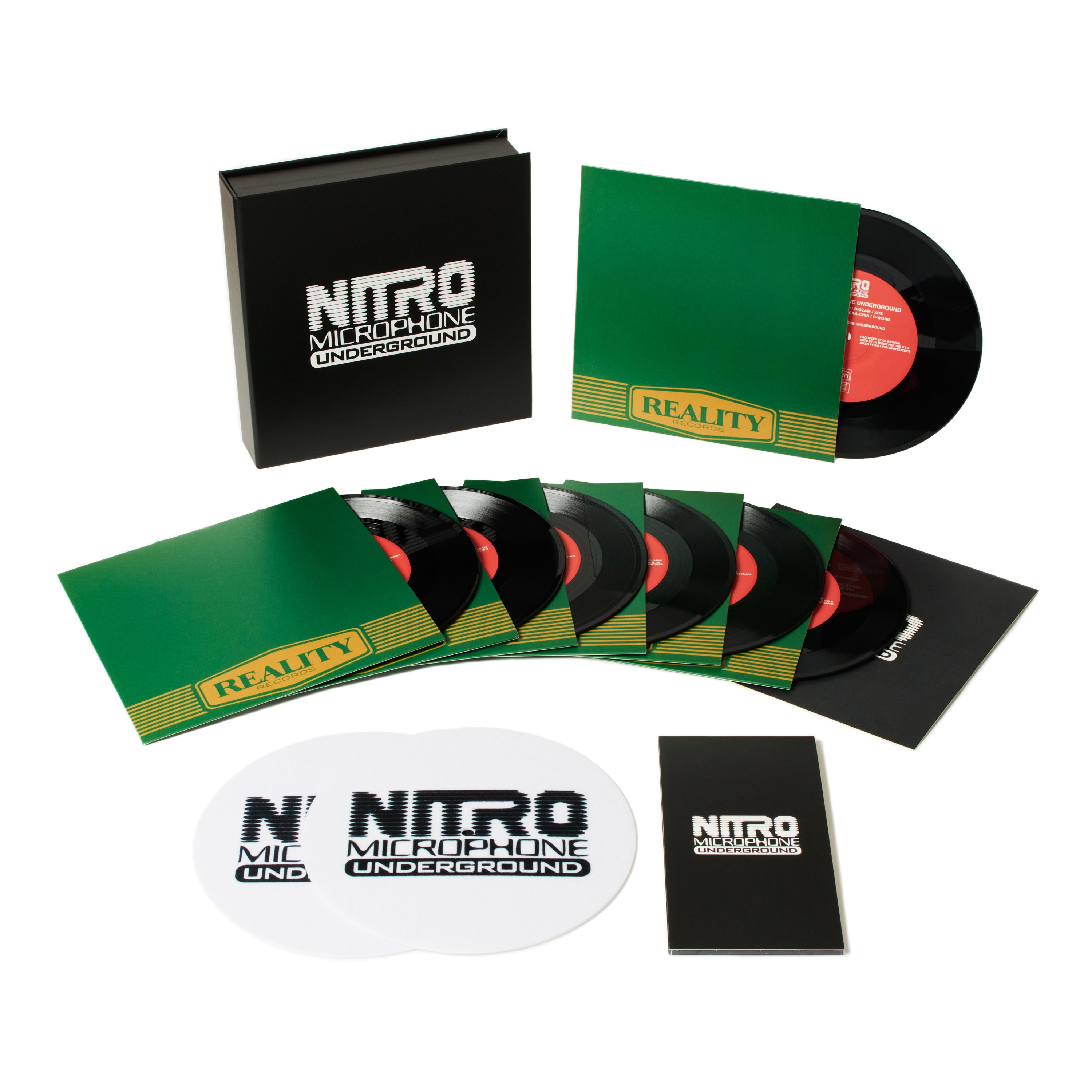 J-HIPHOP史に残る大名盤 NITRO MICROPHONE UNDERGROUNDが豪華7INCH BOX