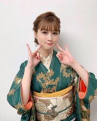 「え！めっちゃ可愛い…」「尊み秀吉」“めるる”生見愛瑠のキュートな着物姿にファン絶賛