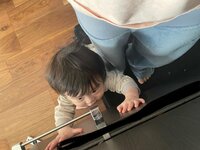 桃『たろの離乳食一連の流れが可愛すぎる。』