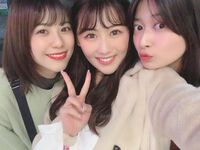 「サイコーなメンバー」「美人三人姉妹みたい」西野未姫、ドラ恋“女子会”3ショットに反響