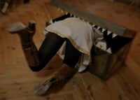 ファンなら一度はマネしたい「葬送のフリーレン」ミミックに食われるフリーレンを完全再現「暗いよー！！怖いよー！！」