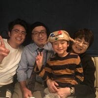 オリラジ藤森、仲良し家族ショットを披露 「イケメン一族」「和みます」と反響