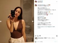 NANAMI、ハワイでの胸元大胆な私服姿を披露し「めっちゃお綺麗っす」「美しい憧れです」など絶賛の声