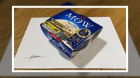 MOWの下にMOW?“超立体絵”