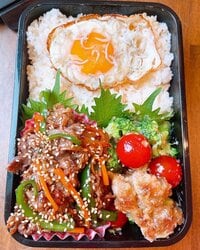 みきママ『プルコギ&鶏マヨ弁当です！！』