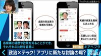 AbemaPrime - SNS利用者は内閣支持率が高い!? 政治×テックの可能性は? (18/07/16) | 動画視聴はAbemaビデオ(AbemaTV)