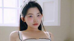 チュビ、セクシーが大爆発なバスルームグラビア ヤンマガWeb「噂のコリアンガール」