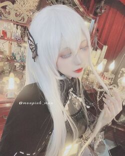 「リゼロ」エキドナの美貌を完全再現！台湾人コスプレイヤー・Monの美麗ショットに「なんとリアルな」とファン感嘆