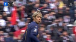 伊東純也が「相変わらず速い」 “40m”爆走ドリブル→高速カウンター発動「いい位置まで運んだ」反響続々