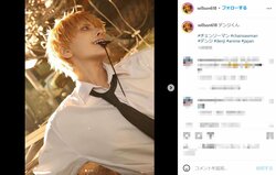 コスプレイヤー・ウィルが「チェンソーマン」デンジをクールに再現！「カッコよすぎる」「眼福です」とファン感嘆