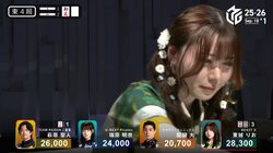 「おおおっ！」美麗雀士・東城りお、うれしすぎるバースデー跳満ツモに牌も暴れて本人びっくり「これは誕プレ」／麻雀・Mリーグ