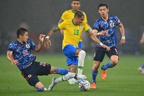 「ブラジルを苦戦させた」韓国メディアが森保Jを絶賛！「世界最強相手に見事」と評価、大敗した自国代表との比較も