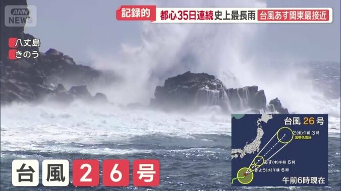 台風26号
