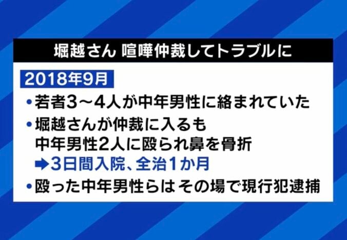 【写真・画像】街中の喧嘩止めるべき？「1人では絶対に無理」 プロに聞く対処法　2枚目