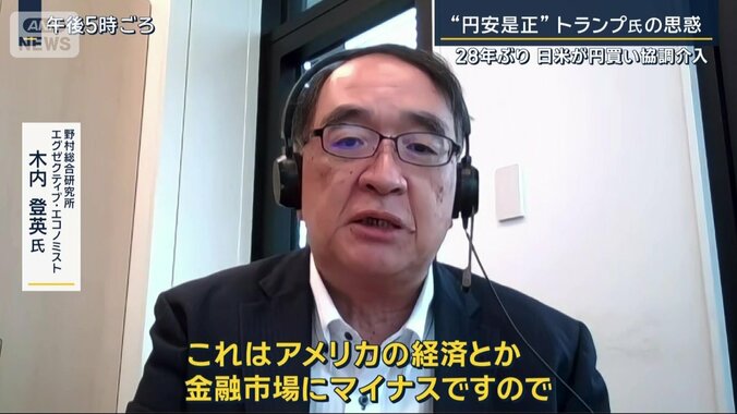 野村総合研究所エグゼクティブ・エコノミスト　木内登英氏