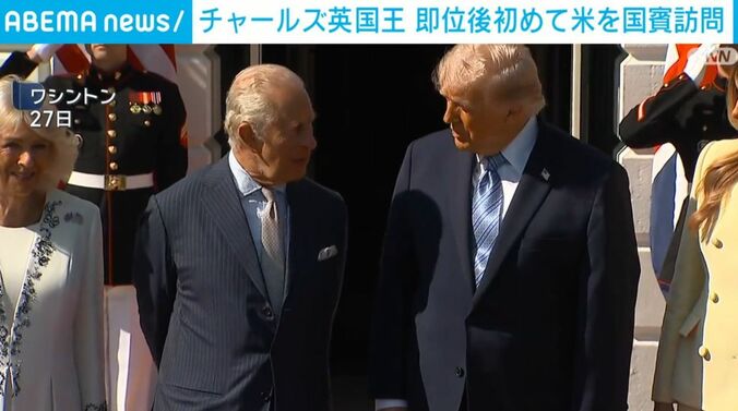 チャールズ国王、トランプ大統領