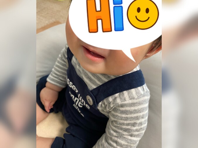 【画像】笑顔の息子さん