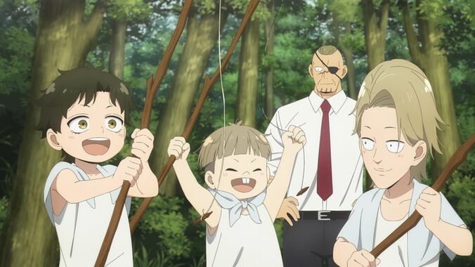 アニメ『SPY×FAMILY』第27話の先行カットが公開に サブタイトルは「ダミアンの野外学習／ボンドの生存戦略」 6枚目