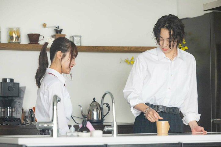 モテモテなのに恋愛経験は少なめ「ハグはまだしてないの」「もう高2なのに」まじゅ、ゆきととの初2ショットで恋愛経験を告白『恋ステ 2022秋 ~Honey Soda Story~』#3