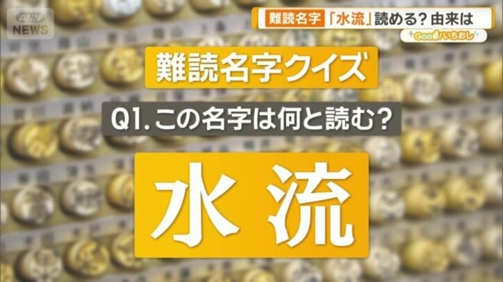 「水流」何と読む？