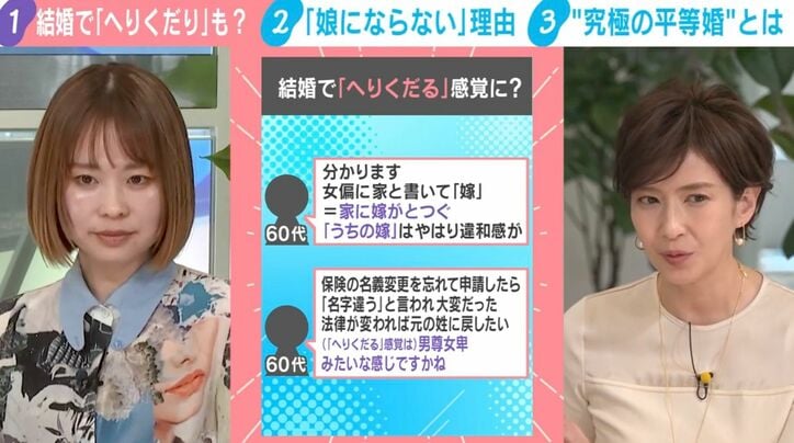 結婚で「へりくだる」感覚に？