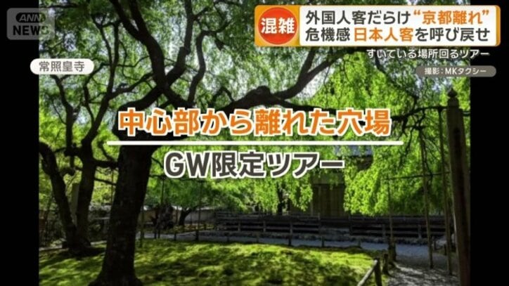 ゴールデンウィーク限定のツアー