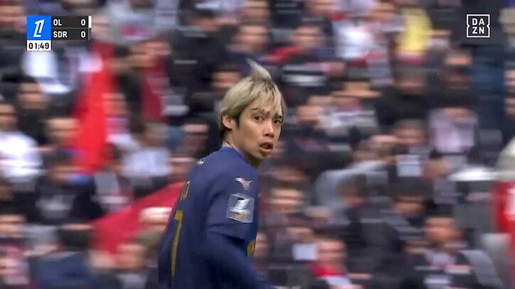 【写真・画像】伊東純也が「相変わらず速い」 “40m”爆走ドリブル→高速カウンター発動「いい位置まで運んだ」反響続々　1枚目