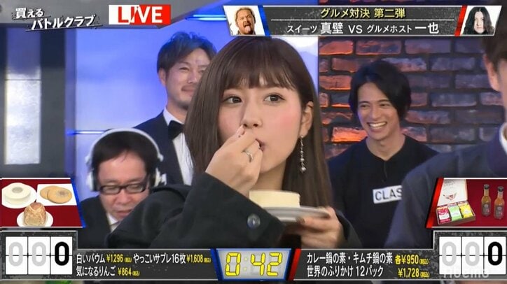 クリオネ系女子・あいにょん.の発言で放送事故　「こんな緊張した食レポは初めて」オリラジ藤森も冷や汗