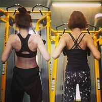 「カッコよくて 綺麗!!」西山茉希、山田優とのトレーニング風景で肉体美を披露