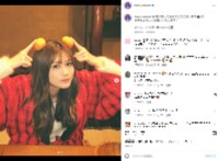 生見愛瑠の頭にみかんを乗せたキュートな姿に「きゃわきゃわ」「どんだけ可愛くなるねん」と絶賛の声