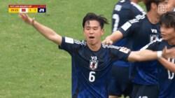 「えげつない！」U-20日本代表、“中東の笛”に負けず同点！ MF小倉幸成が“豪快ミドルシュート”をイランに突き刺す「ゴラッソすぎる！」【U20アジアカップ】