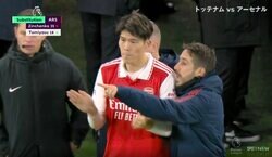 冨安健洋、途中出場でゲームを締める アーセナル、“宿命の対決”ノースロンドン・ダービーを制し首位独走