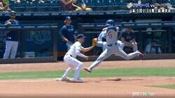 大谷翔平が「セーフ！」絶叫→笑顔 “フルスイング補安”の珍打も「実質イチロー」「はやすぎだろ」ファン驚き