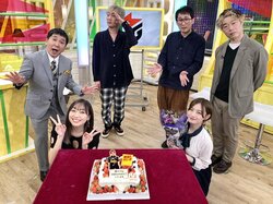 須田亜香里「熱闘！Mリーグ」での29歳前祝いケーキに「麻雀牌可愛すぎない？」と大喜び