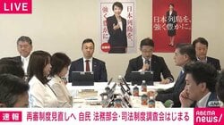 “稲田の乱”をけん制？「不規則発言はご遠慮を」再審制度見直し議論ヤマ場 過去2回大荒れの自民党部会は静かなスタート