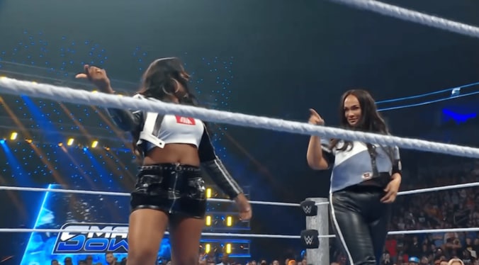 「デカくて動ける」“100キロ超女子タッグ”がやりたい放題