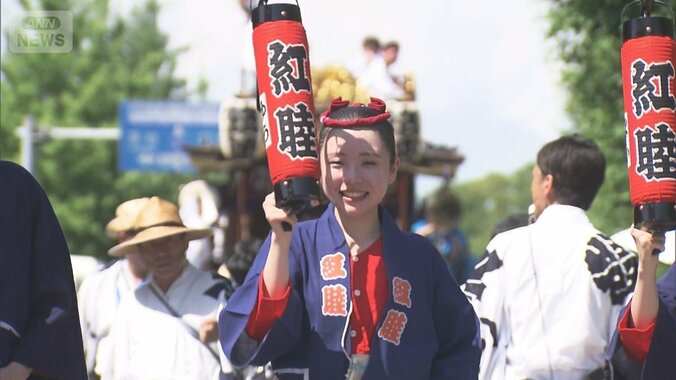 “初猛暑日”続出　「うちわ祭り」に異変　“奇跡の避暑地”発見 1枚目