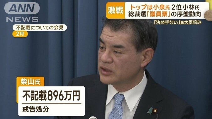 柴山氏も不記載額896万円で処分を受けた1人