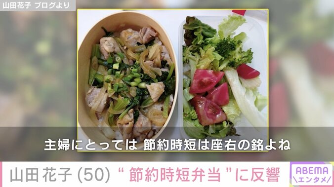 【写真・画像】山田花子、晩ごはんの残りを使った“節約時短弁当”を公開「節約時短は座右の銘よね」　2枚目