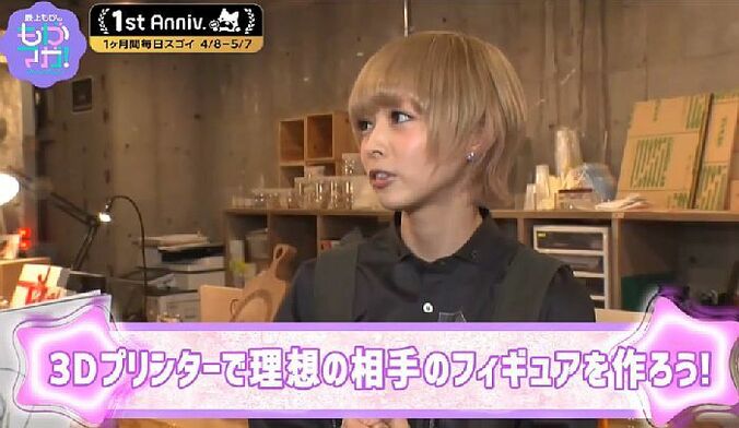 最上もが、“理想の男性フィギュア”を作製 「バスケとかアメフトの選手の体型が好き」 1枚目