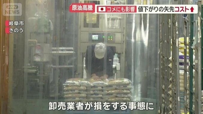 卸売業者が損をする事態に