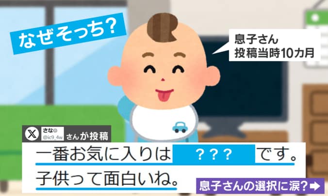 子どもが夢中になる“身近なもの”