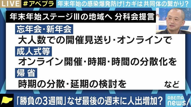 年末年始は「ステイ・ウィズ・コミュニティー」の意識で乗り切れ 感染拡大のシミュレーションを行う東大・大澤教授
