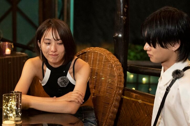 「嘘泣き?」YouTuber中町綾、モテ男が女の前で見せた涙に疑いの眼差し『シャッフルアイランド Season3』#4