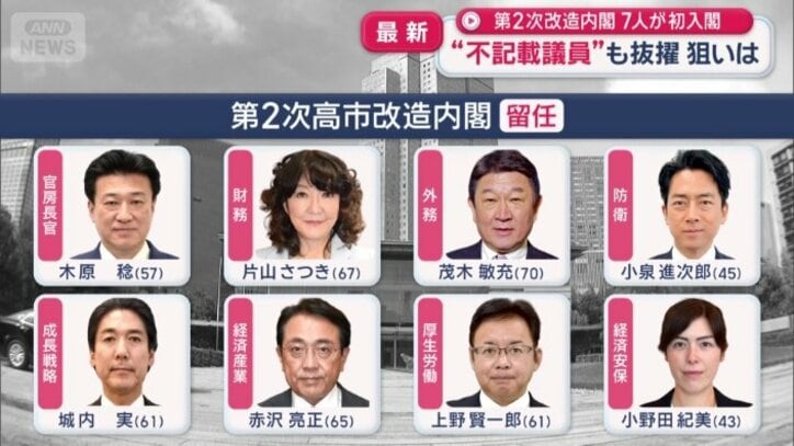 8人が留任